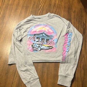 Back to the future long sleeve crop shirt (Gap)